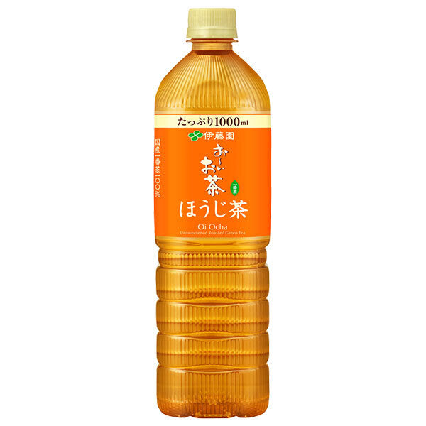 伊藤園 お~いお茶 ほうじ茶スリム 1Lペットボトル×12本入【日本出荷】