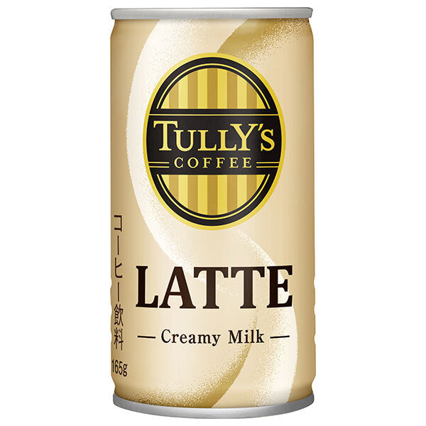 伊藤園 TULLY’S COFFEE(タリーズコーヒー) LATTE(ラテ) 165g缶×30本入【日本出荷】
