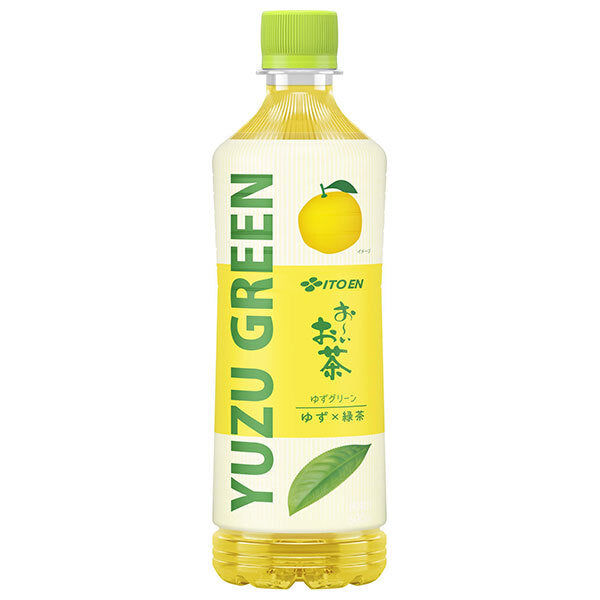伊藤園 お~いお茶 YUZU GREEN 600mlペットボトル×24本入【日本出荷】