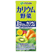 Ito En Potassium Vegetable Juice 200ml Cartons x 24 [Ships from Japan]