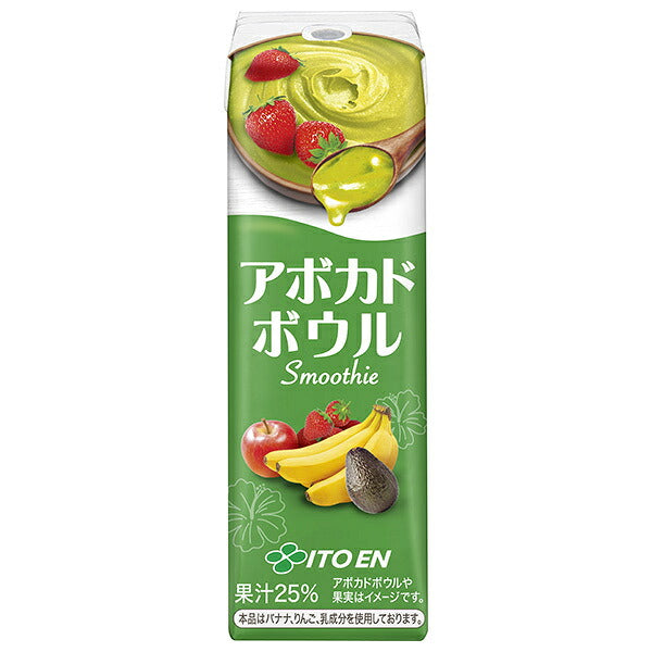 Ito En Avocado Bowl Smoothie Fruit Juice Drink 240 ml x 12 Cartons [Ships from Japan]