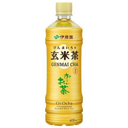 Itoen Oi Ocha Genmaicha 600ml plastic bottle x 24 bottles [shipped in Japan]