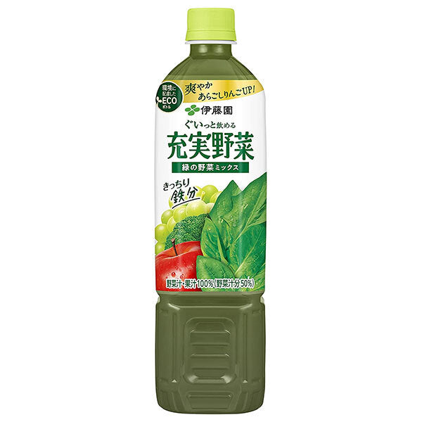 Itoen Complete Vegetables Green Vegetable Mix 740gPET x 15 pieces [Shipped in Japan]