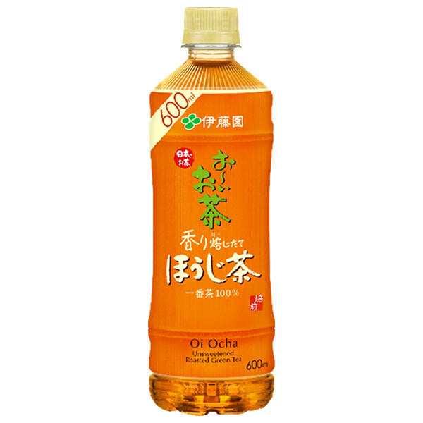 Itoen Oi Ocha Hojicha [for hand sale] 600ml plastic bottle x 24 pieces [shipped in Japan]