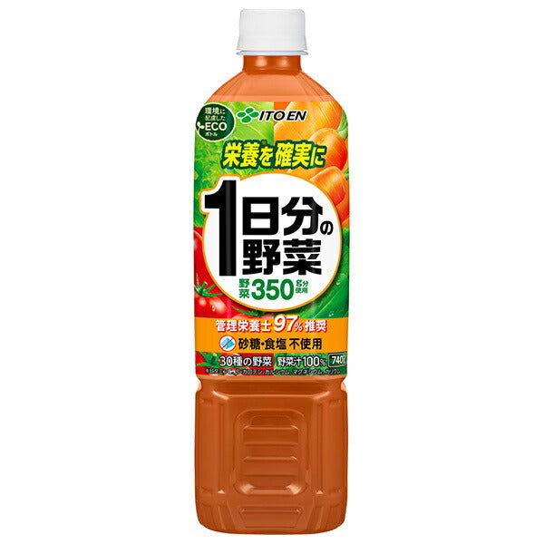 Itoen 1 day's worth of vegetables 740g PET x 15 pieces [shipped in Japan]