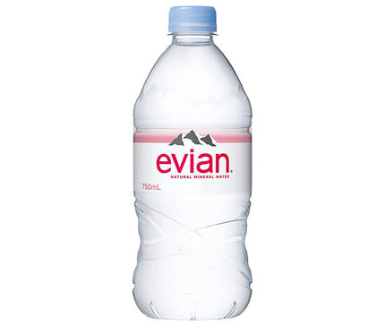 Itoen Evian 750ml plastic bottle x 12