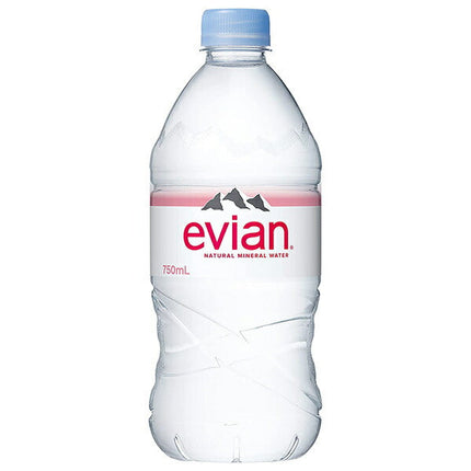 Itoen Evian 750ml plastic bottle x 12