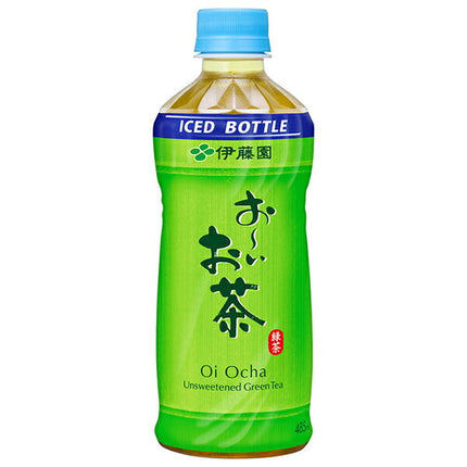 Itoen Oi Ocha Green Tea (Freezer-safe Bottle) 485ml PET Bottle x 24 Bottles 