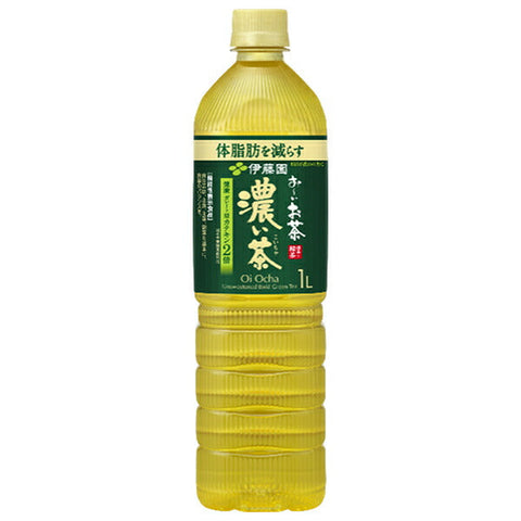 Itoen Oi Ocha Strong Tea Slim 1L PET bottle x 12 bottles 