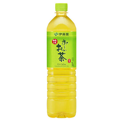 Itoen Oi Ocha Green Tea Slim bouteille plastique 1L x 12 bouteilles 