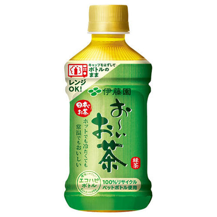Thé vert Itoen Oi Ocha Passe au micro-ondes Bouteille PET de 345 ml x 24 pièces 