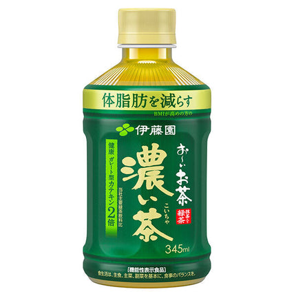 Itoen Oi Ocha Dark Tea Microwave Safe 345ml PET bottle x 24 pieces [Shipped in Japan]