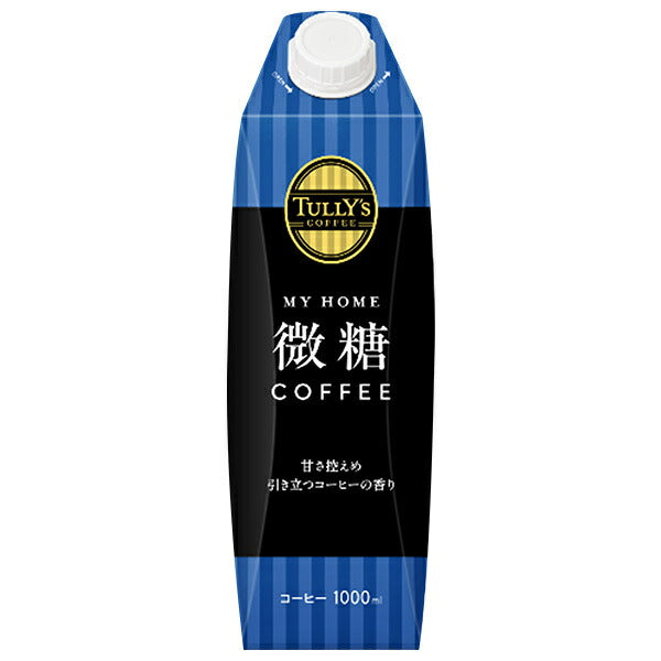 伊藤園 タリーズコーヒー 微糖 1L紙パック×6本入【日本出荷】