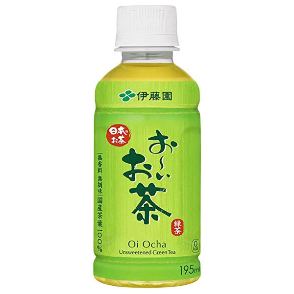 Itoen Oi Ocha Green Tea 195ml plastic bottle x 30 bottles [shipped in Japan]