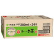 Itoen Oi Ocha Green Tea Labelless 280ml PET x 24 bottles [Shipped in Japan]