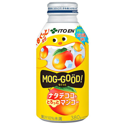 Itoen Mogutto Nata de Coco & Torotto Mango 380g bottle can x 24 pieces [shipped in Japan]