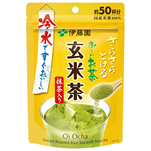 Itoen Smooth Melting Oi Ocha Matcha Genmaicha 40g x 6 bags [Shipped in Japan]