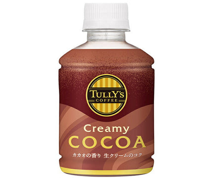 [12/25~5% de réduction sur tous les produits !!] ITO EN Tully's Creamy Cocoa Bouteille en plastique de 260 ml x 24 pièces