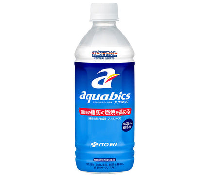 [11/25~ 10% off all products!!] Itoen Aquabics [Functional Food] 500ml PET bottle x 24 bottles