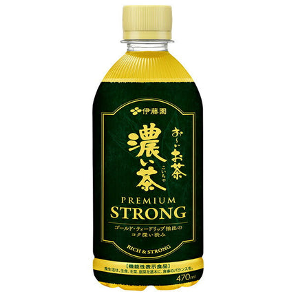 [11/25~ 10% off all products!!] Itoen Oi Ocha Koicha PREMIUM STRONG 470ml PET bottle x 24 bottles