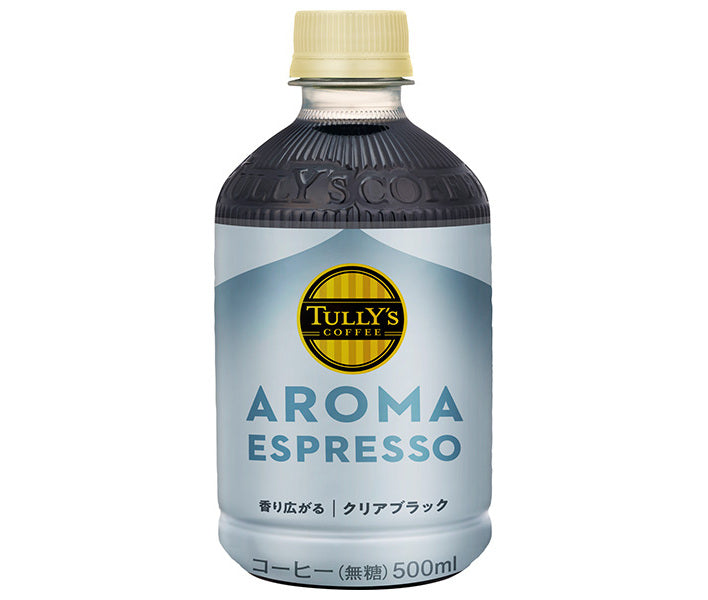 Itoen Tully's Aroma Espresso Clear Black Bouteille PET de 500 ml x 24 bouteilles 