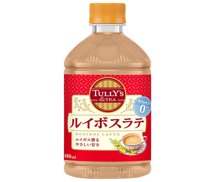 Itoen [For HOT] Tully's & Tea Rooibos Latte Bouteille en plastique de 480 ml x 24 pièces 