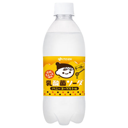 [11/25~ 10% off all products!!] Itoen Chibo Lactic Acid Soda Honey Yogurt Flavor 500ml PET Bottle x 24 Bottles 