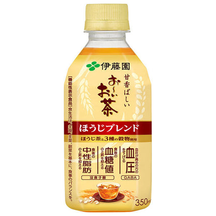 Itoen Oi Ocha Hojicha Blend 350ml PET bottle x 24 bottles 