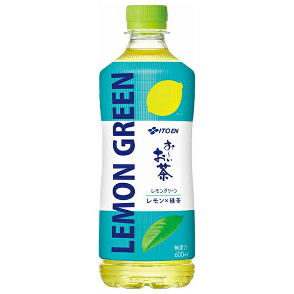 Itoen Oi Ocha LEMON GREEN 600ml plastic bottle x 24 pieces [shipped in Japan]