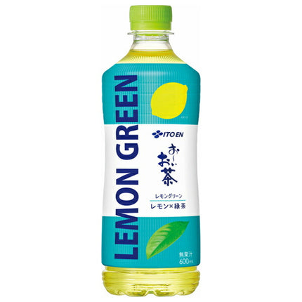 Itoen Oi Ocha LEMON GREEN 600ml plastic bottle x 24 pieces [shipped in Japan]