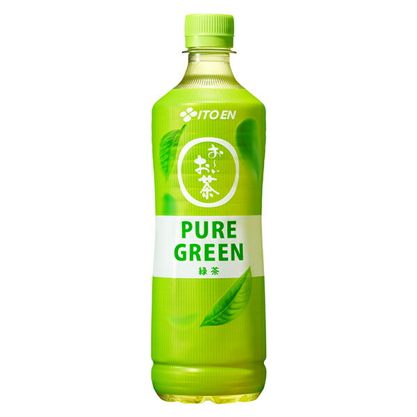 Itoen Oi Ocha PURE GREEN Bouteille PET de 600 ml x 24 bouteilles 