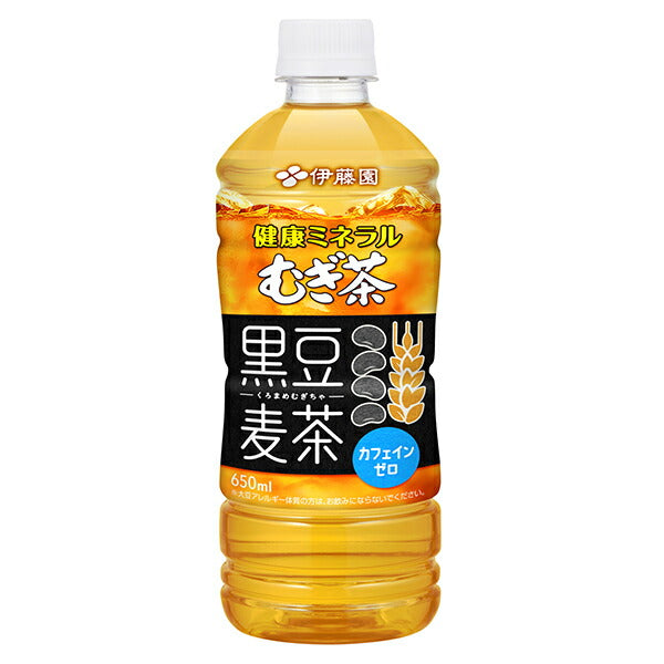 Itoen Healthy Mineral Barley Tea Black Soybean Barley Tea 650ml PET bottle x 24 pieces [Shipped in Japan]
