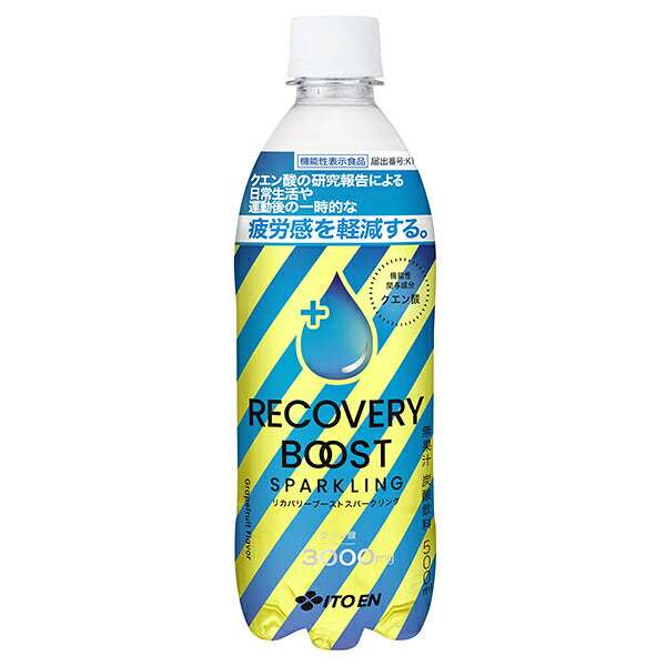 Itoen Recovery Boost Pétillant 500 ml bouteille PET x 24 