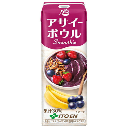 Itoen Acai Bowl Smoothie 240ml paper pack x 12 bottles [shipped in Japan]