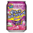 DyDo Plush!! Jelly x Sparkling Taste Grape 280g can x 24 pieces [Shipped in Japan]