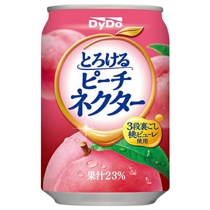 DyDo Melting Peach Nectar 270g can x 24 pieces [shipped in Japan]