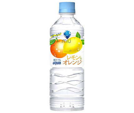 DAIDOH Miu Lemon & Orange 550ml PET bottle x 24