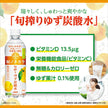 DyDo Wa no Chikara Seasonal Squeezed Yuzu Carbonated Water 500ml PET bottles x 24 bottles [Shipped in Japan]
