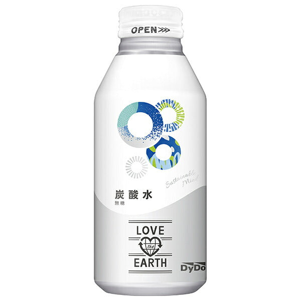 Eau pétillante Dydo LOVE the EARTH, 400 g, canettes x 24 canettes 