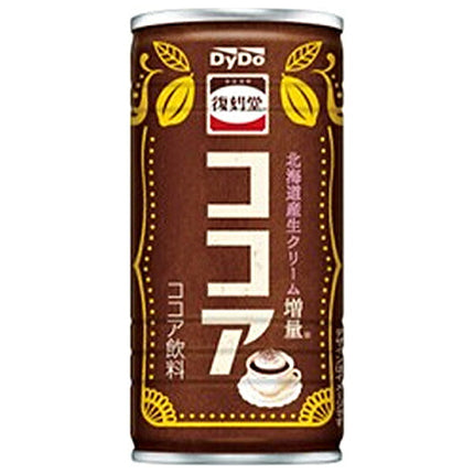 DyDo Fukurekido Cocoa, 185 g Cans x 30 [Ships from Japan]