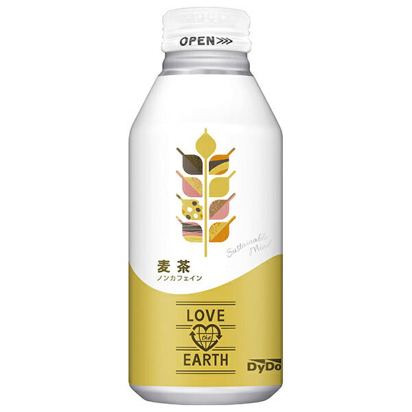 Thé d'orge DAIDOH LOVE the EARTH, bouteille de 370 g, boîte de 24 canettes 