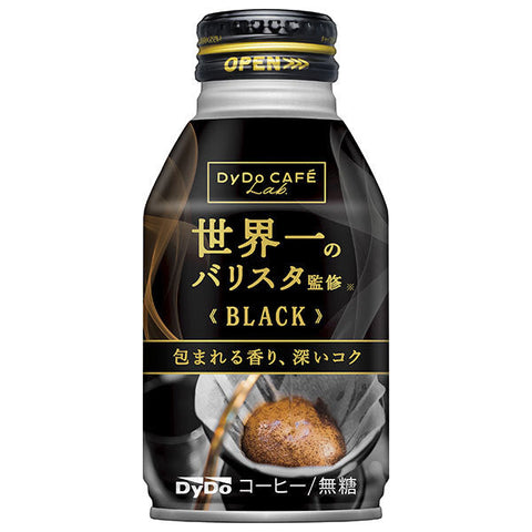 Daidō Daidō Café Labo Black, supervisé par le meilleur barista du monde, 260g en canette x 24.