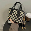 Fashion Houndstooth Shoulder Bags Portable Checkerboard Handbags All-match Messenger Crossbody Bag Women