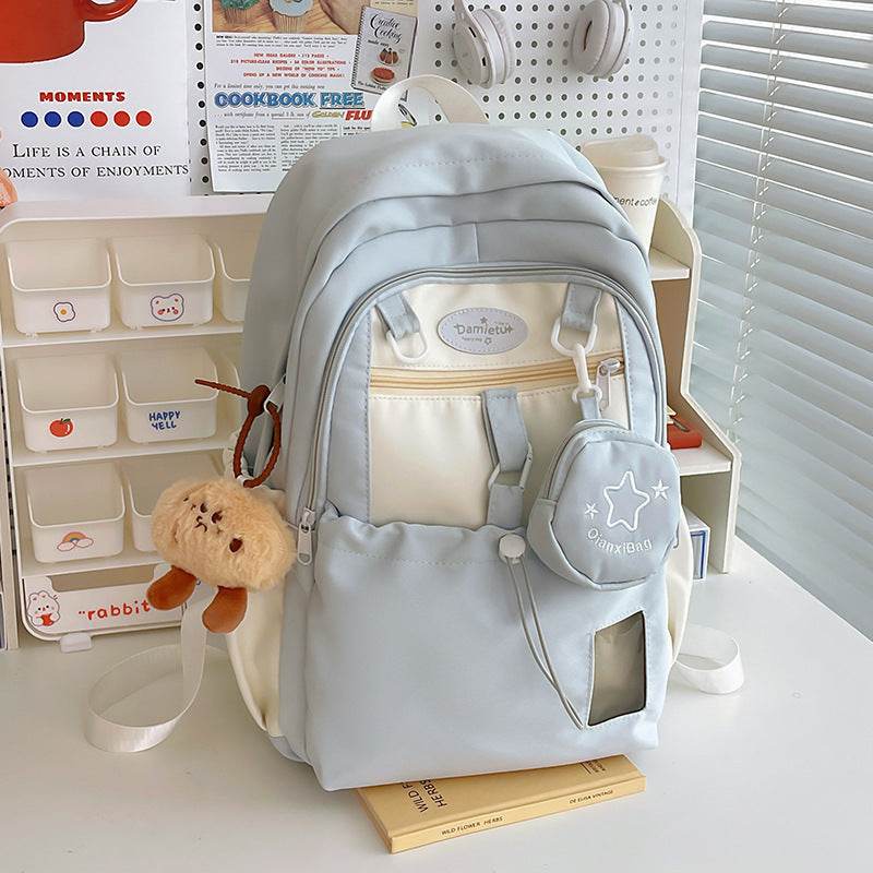 Large Capacity Easy Wash School bag Girls Backpack