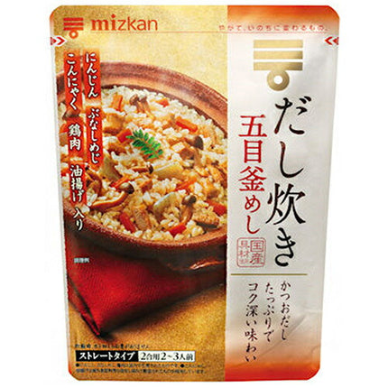 Mitsukan Dashi-cooked Gomoku Kamameshi 550g x 12 bags [Shipped in Japan]