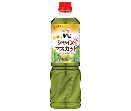 Mitsukan Commercial Fruitis Apple Vinegar Shine Muscat (6x Concentrated Type) 1000ml PET Bottle x 8 Bottles 