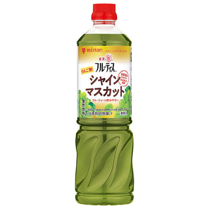 Mizkan Commercial Fruity Apple Vinegar Shine Muscat (6x concentrated type) 1000ml plastic bottles x 8 bottles [shipped in Japan]