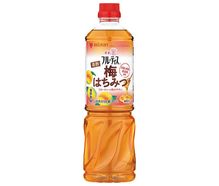 Mitsukan Commercial Fruitis Black Vinegar Plum Honey (6x Concentrated Type) 1000ml PET Bottle x 8 Bottles 