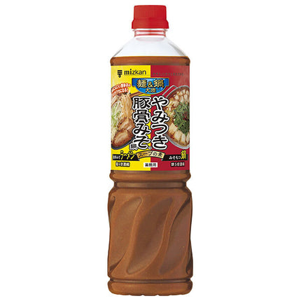 Mitsukan Noodles & Nabe Tairiku Addictive Pork Bone Miso Pot Soup Mix 1100g x 8 pieces [Shipped in Japan]