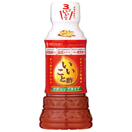 Mitsukan Good Vinegar Ketchup Type 240ml Plastic Bottle x 12 